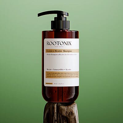 Rootonix Brown Golden Biotin Shampoo 500ml