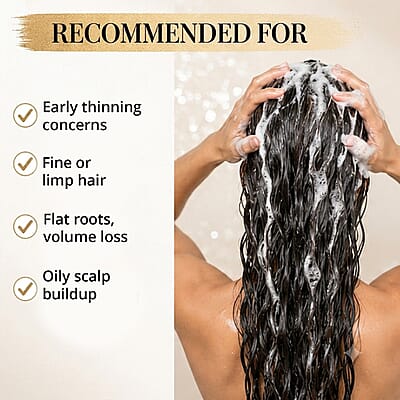 Rootonix Brown Golden Biotin Shampoo 500ml