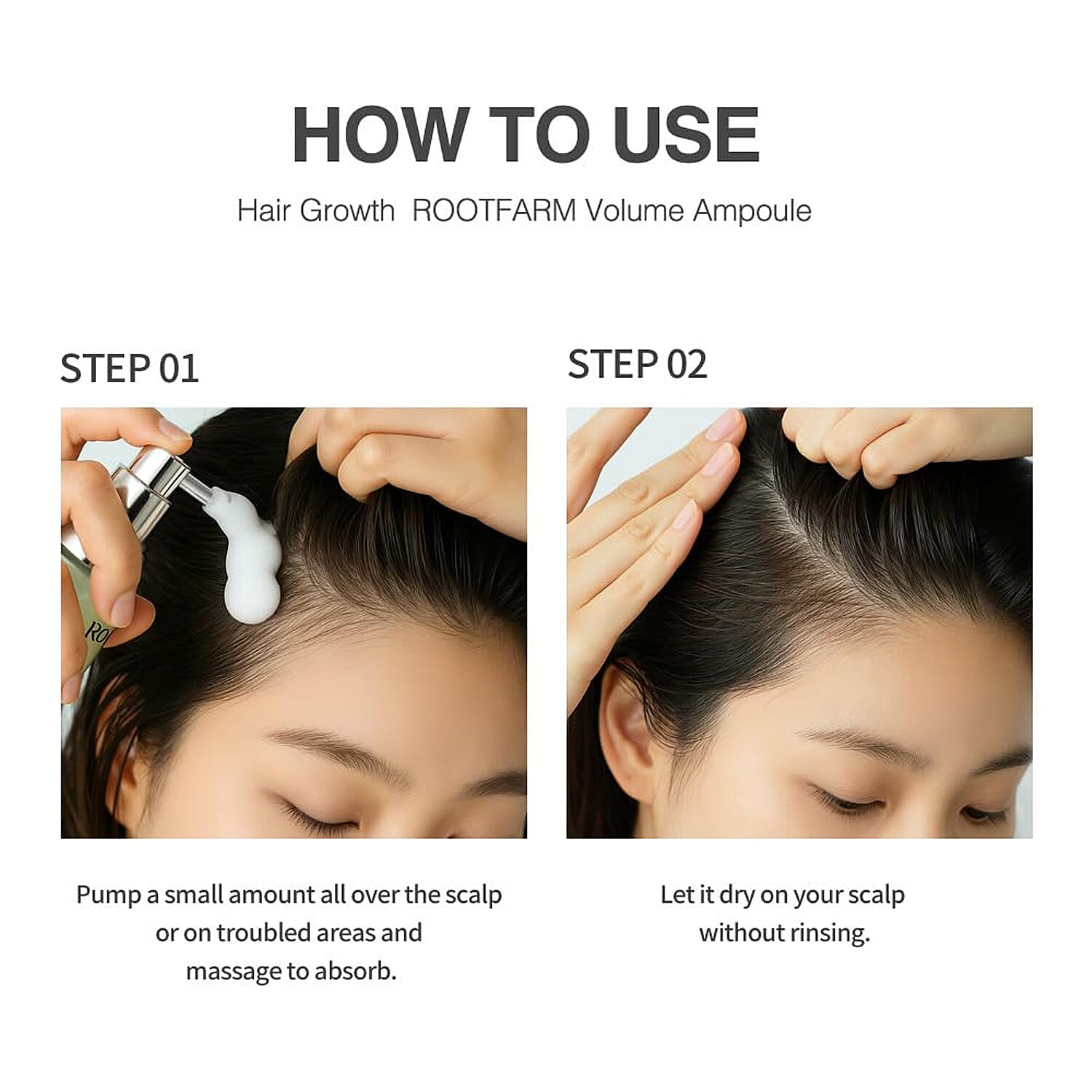 Rootonix Rosemary Scalp Tonic for Scalp Nutrition & Relief (3.38oz) Made in Korea
