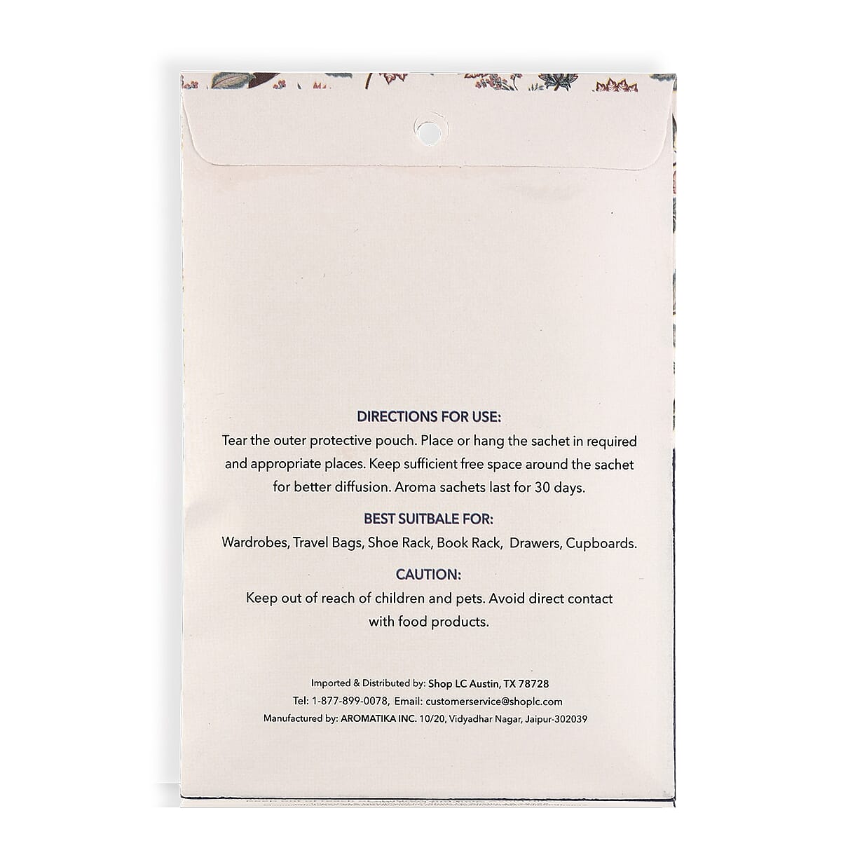 Livmore Rose Diffuser Reed Stick with Fragrance Sachet image number 4