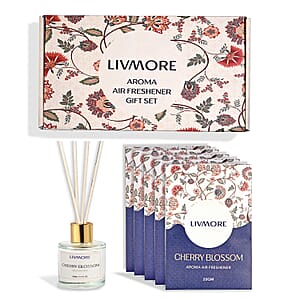 Livmore Cherry Blossom Diffuser Reed Stick with Fragrance Sachet