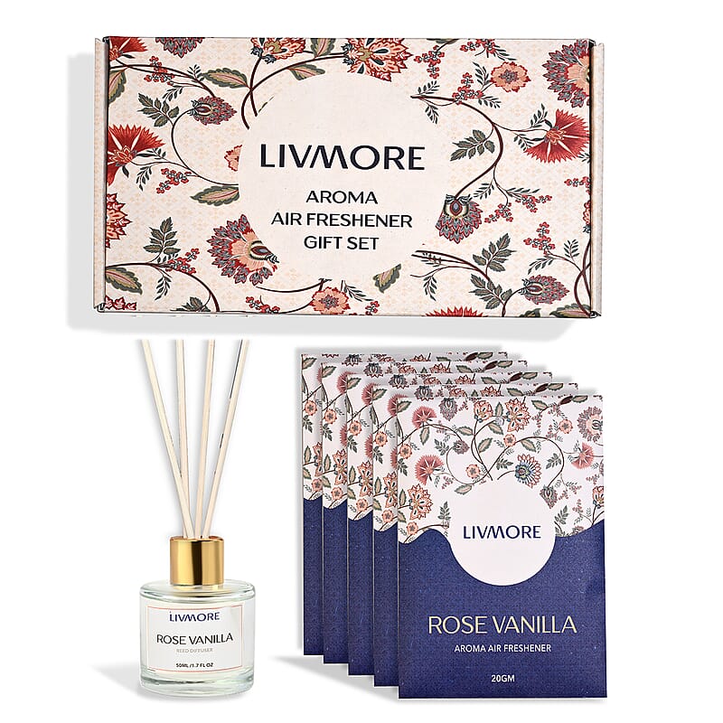 Livmore Patchouli Diffuser Reed Stick with Fragrance Sachet