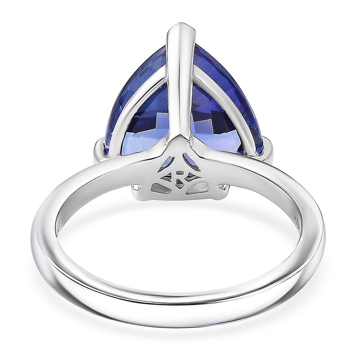 Rhapsody AAAA Tanzanite Solitaire Ring in 950 Platinum 5.00 ctw (Size 10.0) image number 4