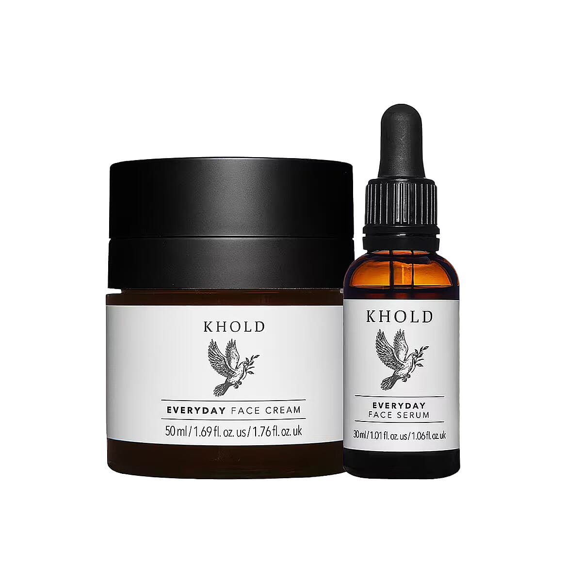 Doorbuster Khold Everyday Essentials Face Cream & Serum Set image number 0