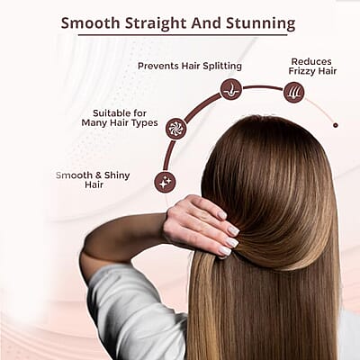 Bling Beauty Ceremaci Heating Rotary Hair Brush