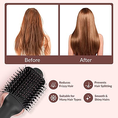 Bling Beauty Ceremaci Heating Rotary Hair Brush