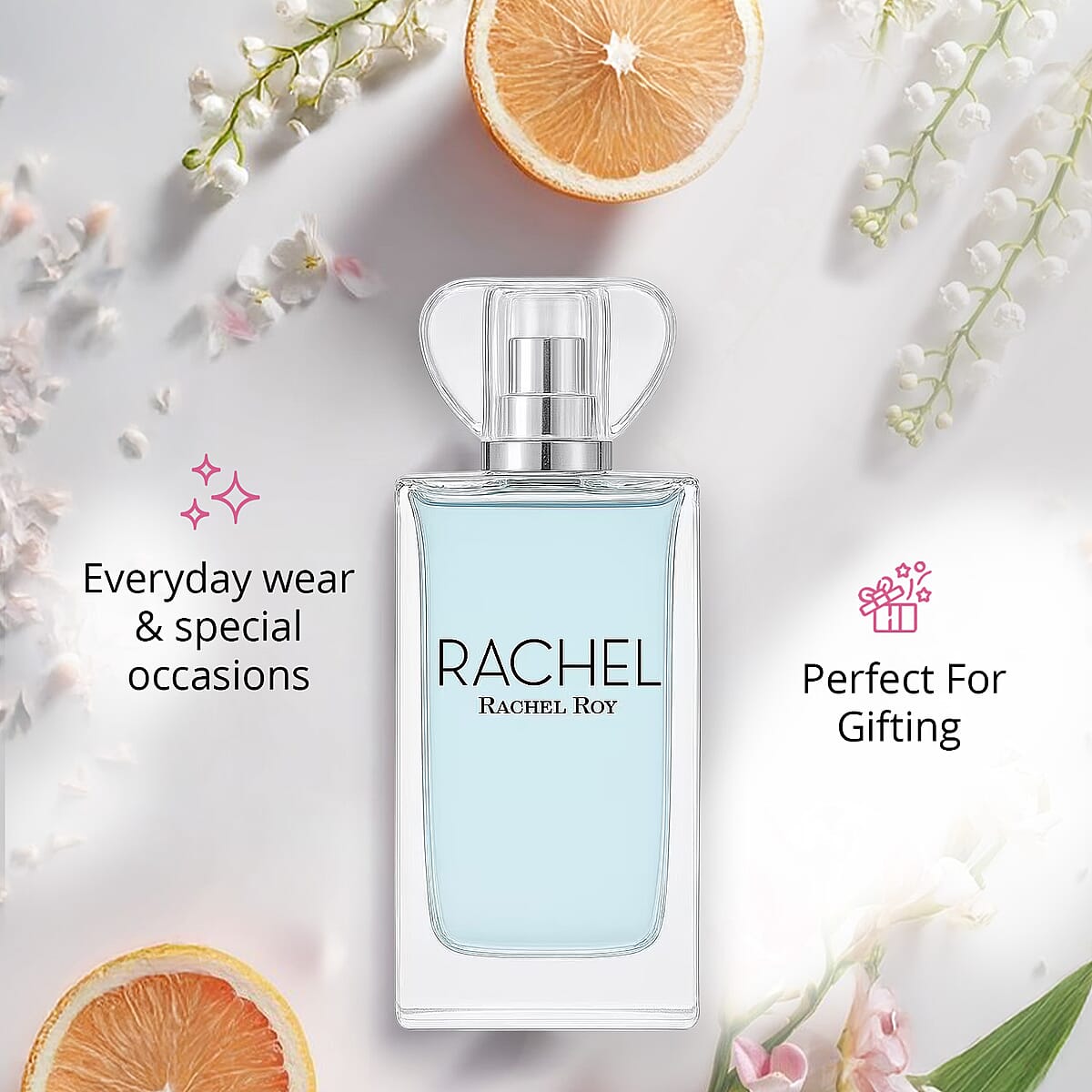 Rachel Roy Blue Crystal Eau De Parfum (3.4oz)  image number 3