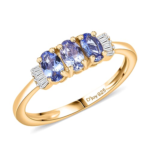 Yellow Gold Over Sterling Silver / 10 - Product card gallery slide 1 (9433043960063)