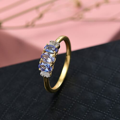 Yellow Gold Over Sterling Silver / 10 - Product card gallery slide 2 (9433043960063)