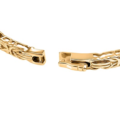 EverTrue African Ruby (FF) 1.75 ctw Bangle Bracelet in 18K YG Plated