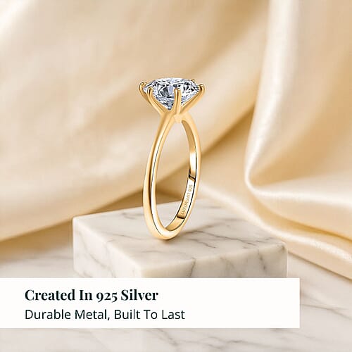 Yellow Gold Over Sterling Silver / 10 - Product card gallery slide 3 (9450088366335)