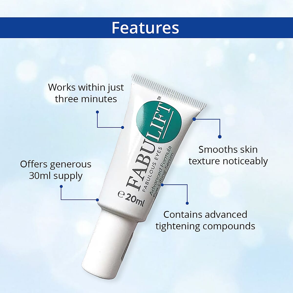 Fabulift Fabulous Eyes Lifting Serum 20ml image number 1