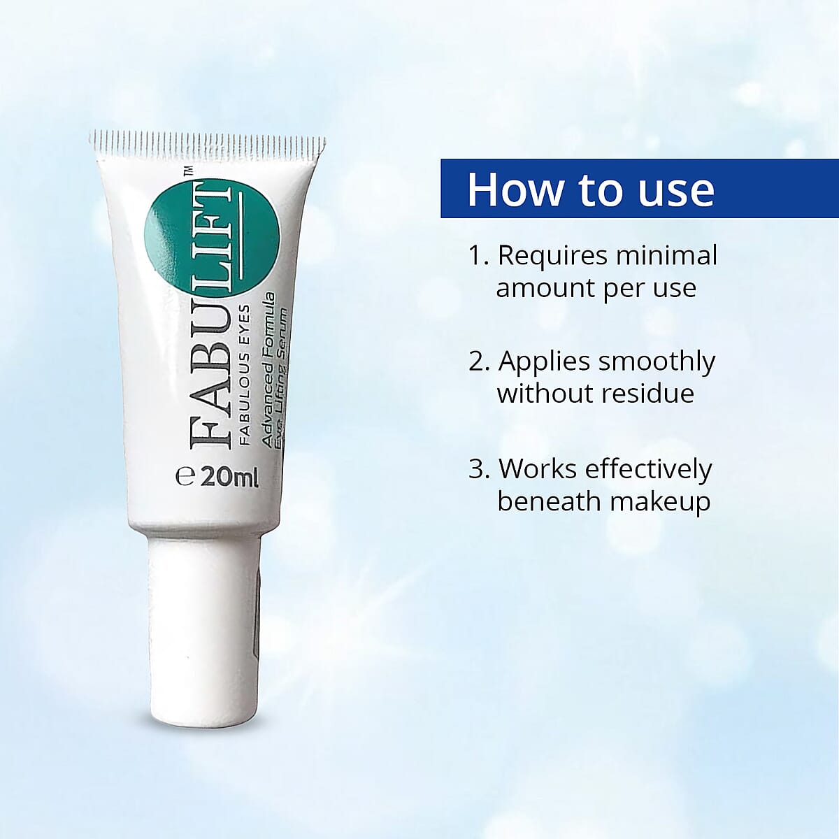 Fabulift Fabulous Eyes Lifting Serum 20ml image number 3