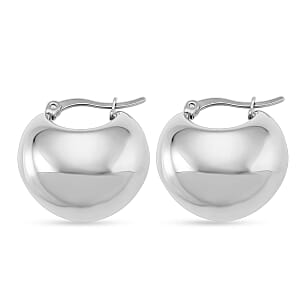 Hoop Earrings in Stainless Steel