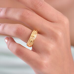 EverTrue Living Creature Ring in 18K YG Plated Bronze (Size 7.0)