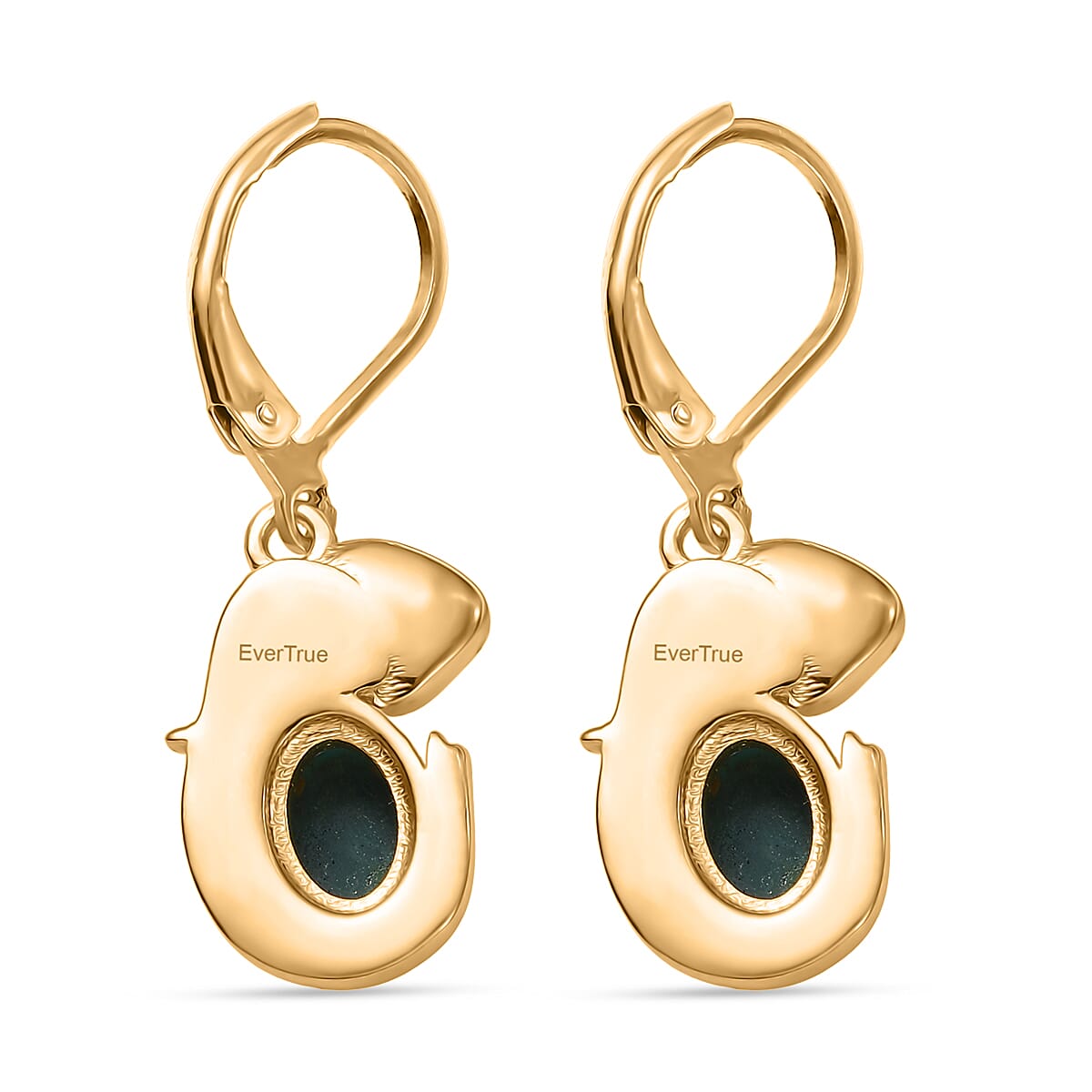EverTrue Peruvian Opalina 1.75 ctw Earrings in 18K YG Plated