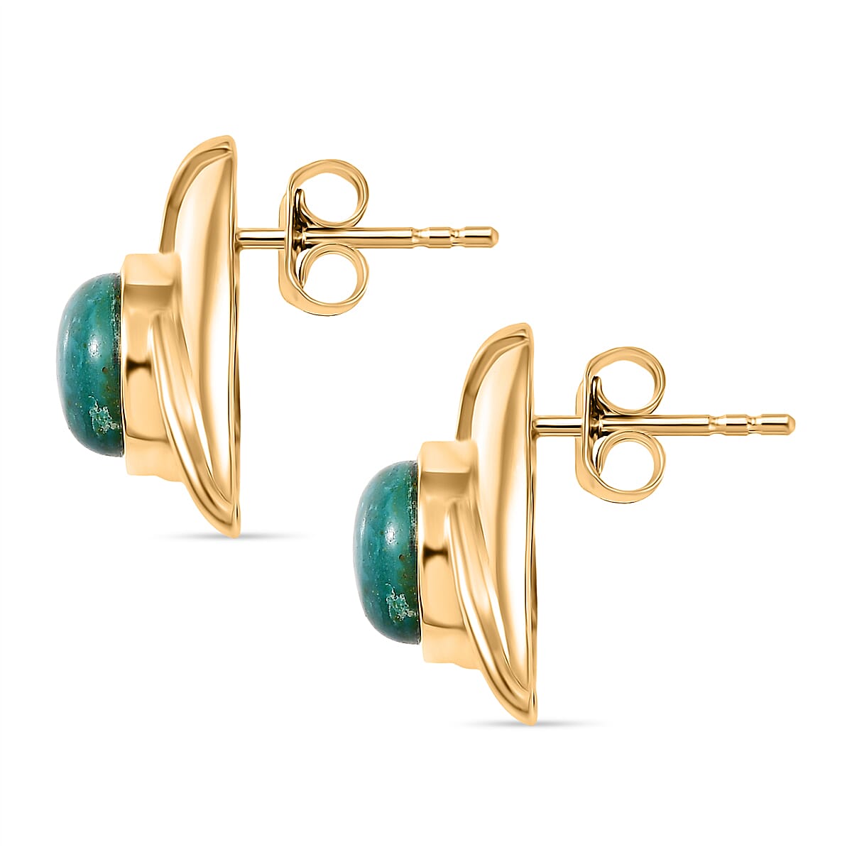 EverTrue Peruvian Opalina 2.80 ctw Earrings in 18K YG Plated