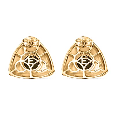 EverTrue Peruvian Opalina 2.80 ctw Earrings in 18K YG Plated