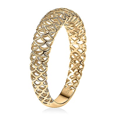 Mirage Collection Ring in 10K Yellow Gold 1.50 Grams (Size 12.0)