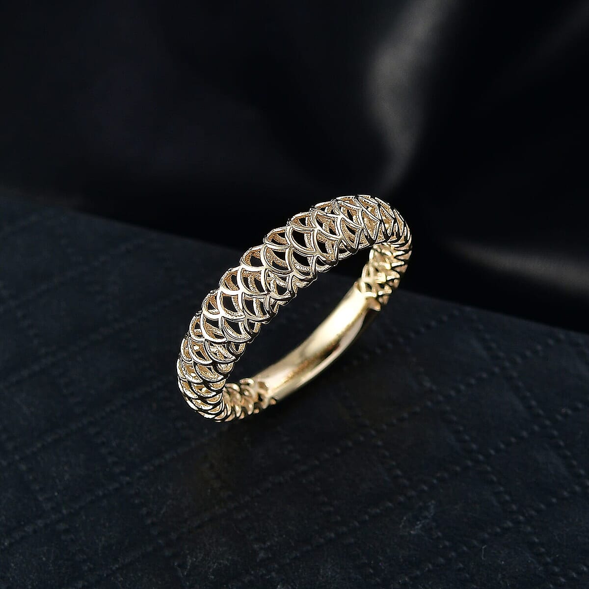 Mirage Collection Ring in 10K Yellow Gold 1.50 Grams (Size 5.0) image number 1