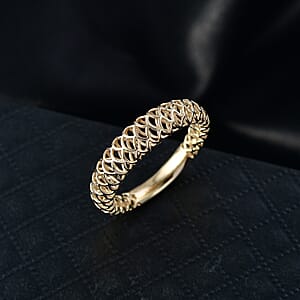 Mirage Collection Ring in 10K Yellow Gold 1.50 Grams (Size 7.0)
