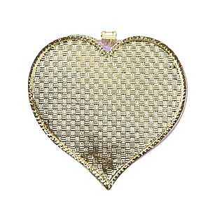 Valentine&rsquo;s Special Livmore Purple & White Hearted Design Trinket Box Hollowed-Out Patterns 