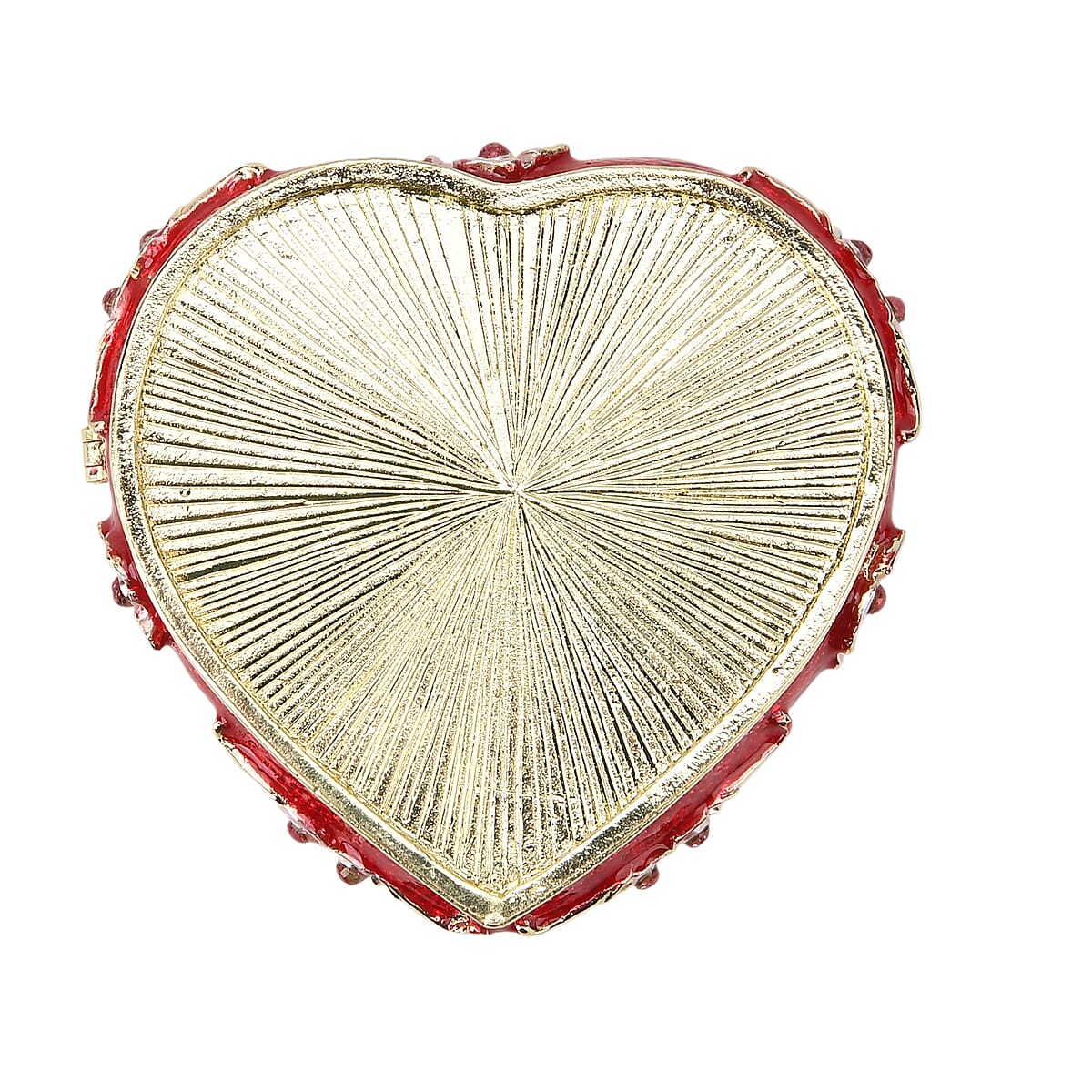 Valentine&rsquo;s Special Livmore Red Hearted Design Trinket Box image number 2