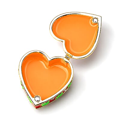 Livmore Heart Design Trinket Box
