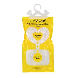 Livmore Set of 10pcs Hanging Dehumidifier Bag - Lemon Fragrance