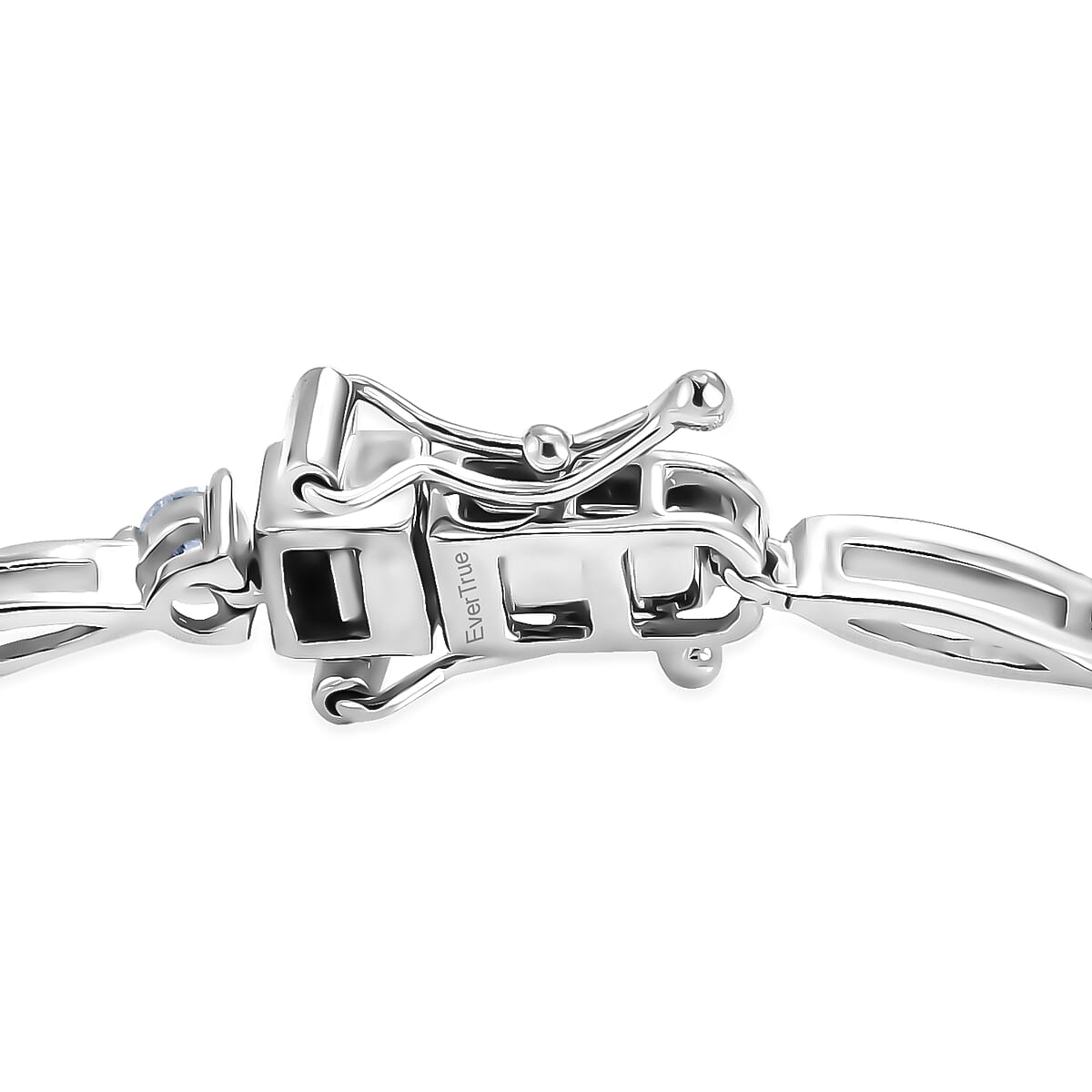 EverTrue Moissanite 1.50 ctw Bracelet in Platinum Bond (6.50 In) image number 3