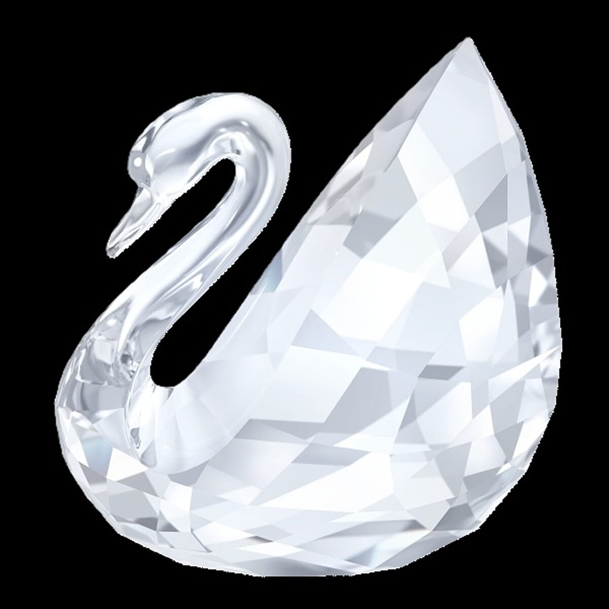 Closeout Deal Crystal by Swarovski Swan (5 Inch) image number 0