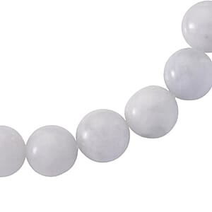 Natural Jade 150.00 ctw Beaded Stretch Bracelet