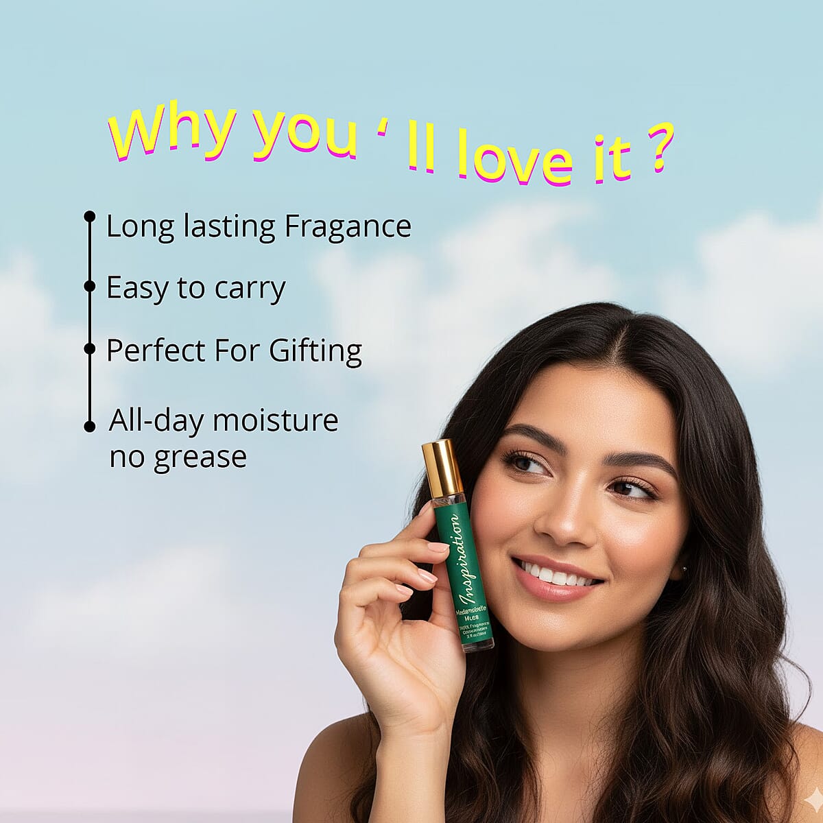 The Lab Direct Inspiration 100% Fragrance Concentrate- Mademoiselle Muse (.3oz) image number 1