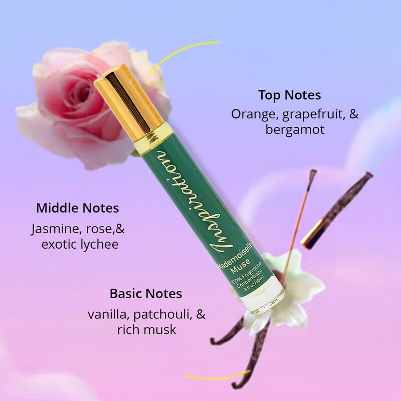 The Lab Direct Inspiration 100% Fragrance Concentrate- Mademoiselle Muse (.3oz)