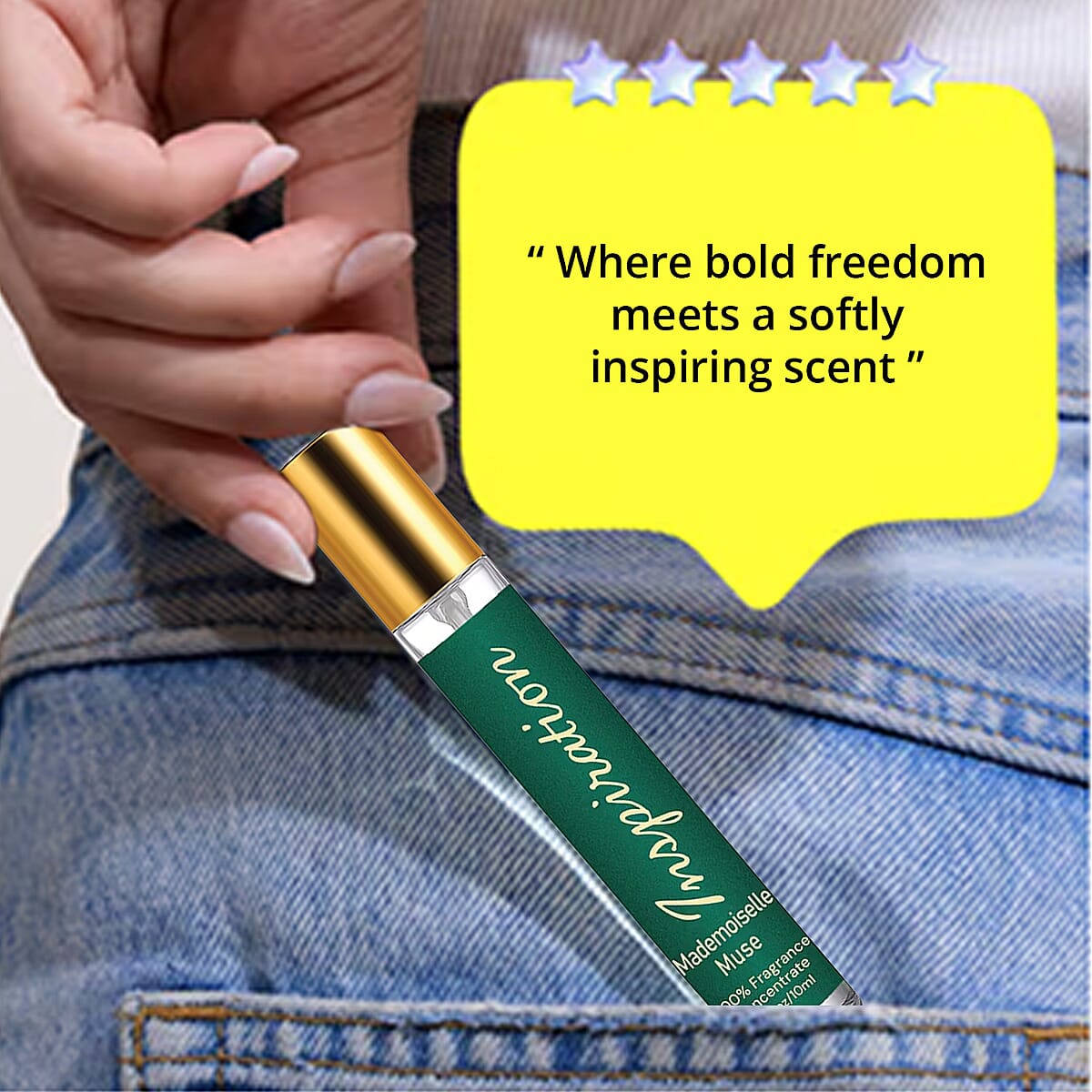 The Lab Direct Inspiration 100% Fragrance Concentrate- Mademoiselle Muse (.3oz) image number 4