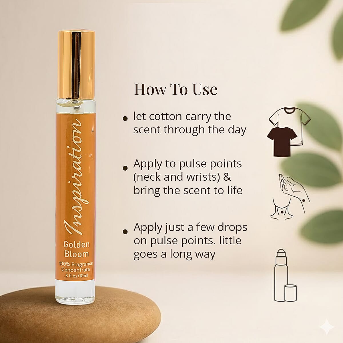 The Lab Direct Inspiration 100% Fragrance Concentrate- Golden Bloom (.3oz) (Ships in 5-7 Days) image number 4