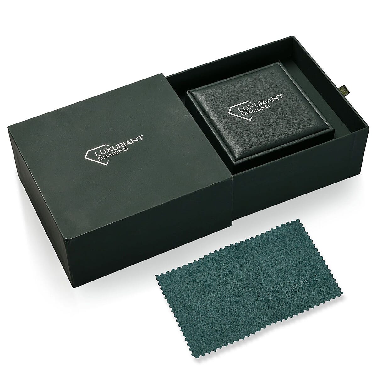 Doorbuster Luxuriant Lab Grown Diamond G-H SI 0.35 ctw Infinity Heart Ring in 18K Vermeil YG and Rhodium Over Sterling Silver (Size 6.0) image number 8