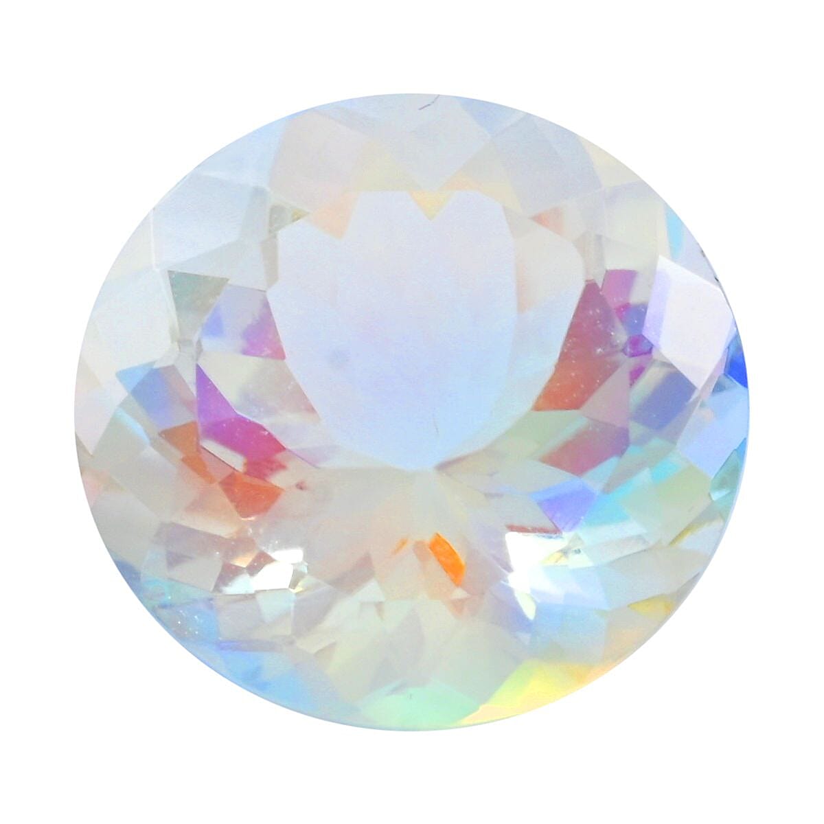 AAAA Malagasy Moonstone (Rnd Free Size) 4.00 ctw image number 0