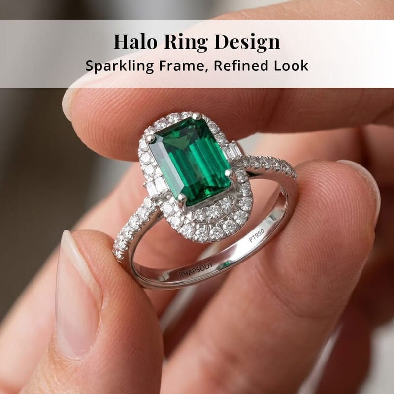 Certified & Appraised Rhapsody AAAA Pirineu Lagoon Tourmaline and Diamond E-F VS 2.35 ctw Ring in 950 Platinum (Size 10.0) 6.10 Grams