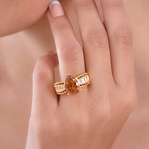 EverTrue Autumn Alexite, Multi Gemstone Ring in 18K YG Plated 6.15 ctw (Size 10.0)