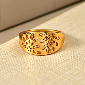 EverTrue Bronzella Collection Ring in 18K YG Plated Bronze (Size 10.0)