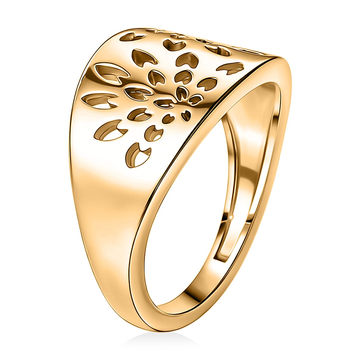 EverTrue Bronzella Collection Ring in 18K YG Plated Bronze (Size 10.0) image number 3