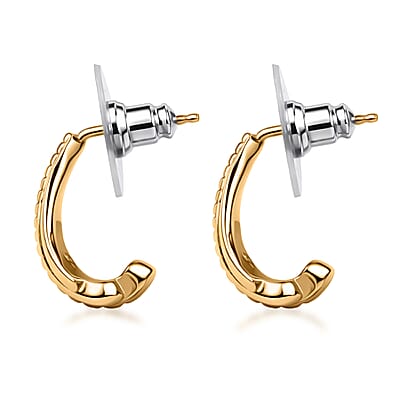 EverTrue Bronzella Collection Earrings in 18K YG Plated Bronze