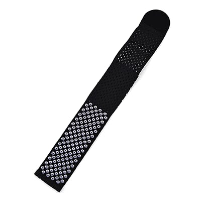 Terahertz Beads with Black Polyester Wrap 250.00 ctw (12.5 In)