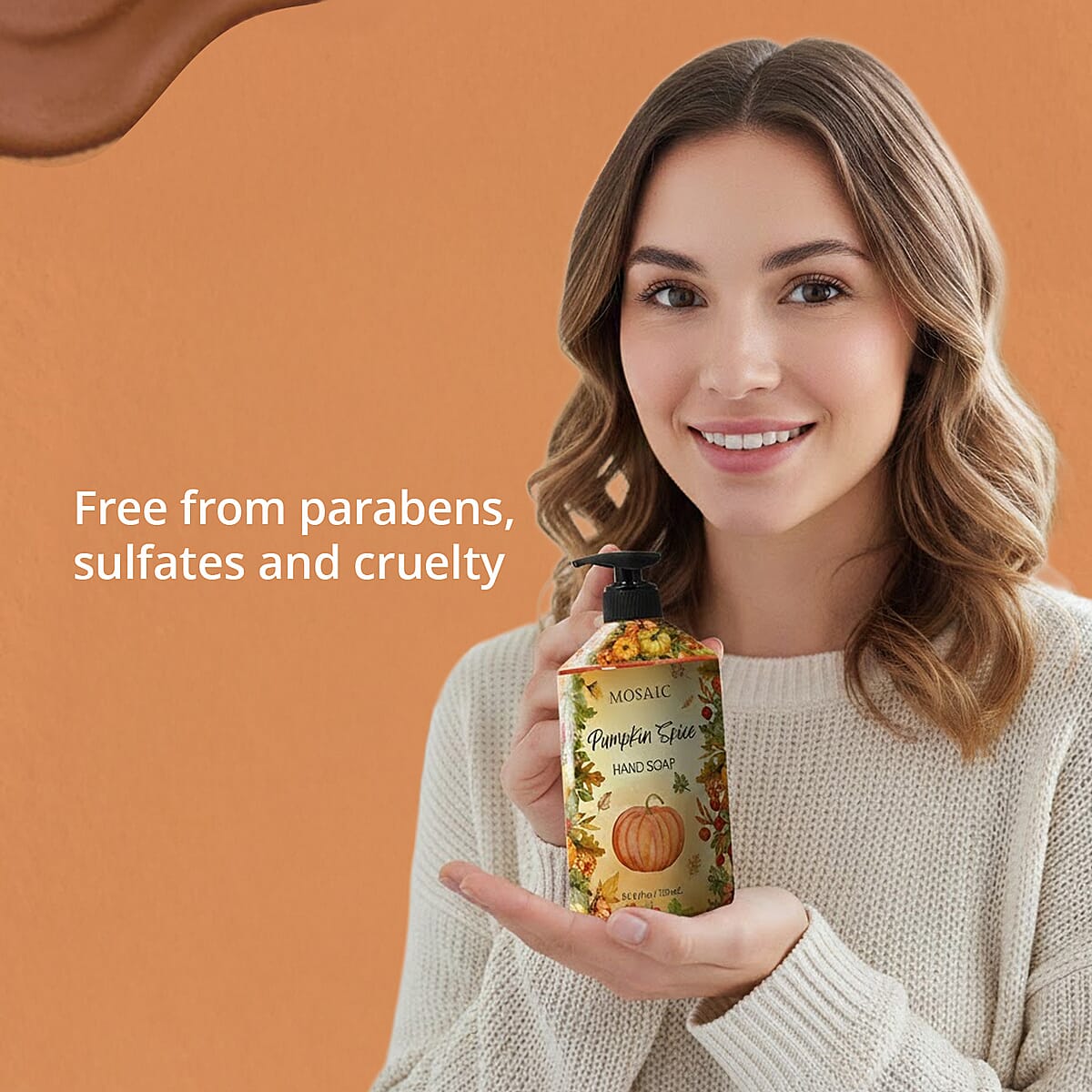 Mosaic Liquid Hand Soap Autumn Collection- Pumpkin Spice (2x24.6oz) image number 5