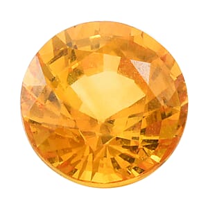 AAAA Yellow Sapphire (Rnd 5 mm) 0.60 ctw