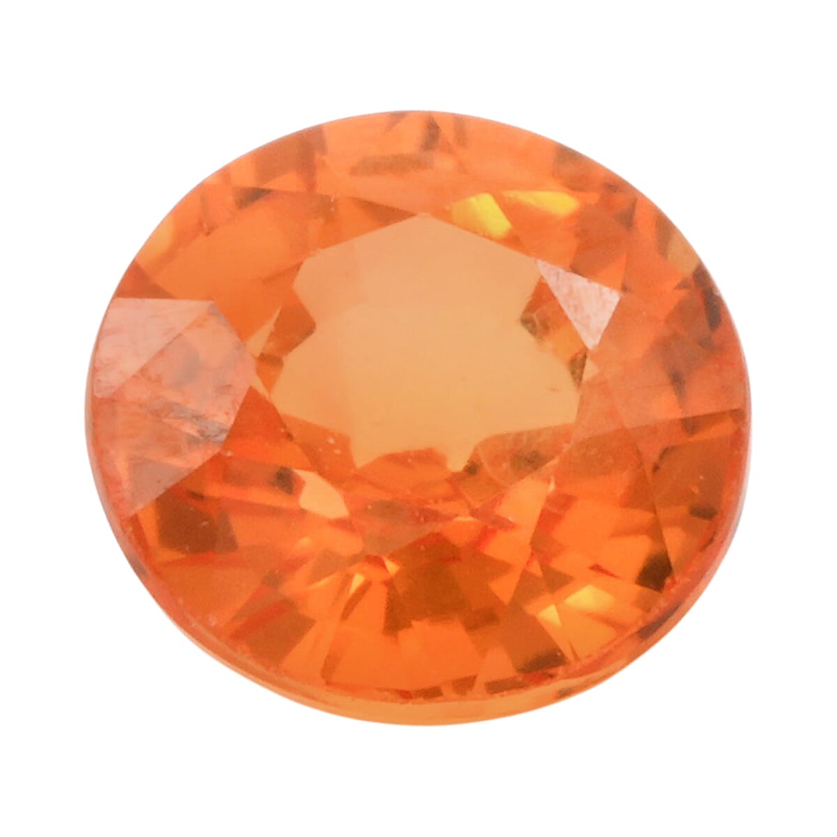 AAAA Sunset Sapphire (Rnd 5 mm) 0.60 ctw image number 0