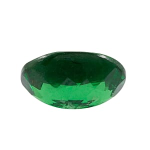 1.00 ctw Oval Tsavorite Garnet Loose Gemstone &ndash; AAAA Grade, Free Size