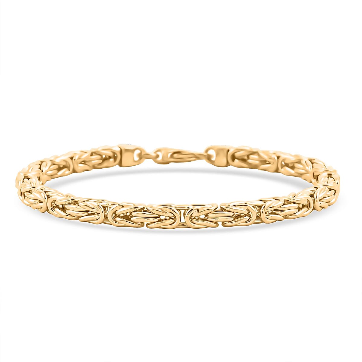 Byzantine Chain Bracelet in 14K Yellow Gold (7.50 In) 9.6 Grams image number 0