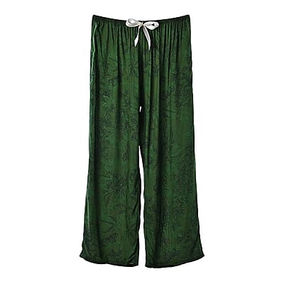 La Marey Green and Brown Casual Basic Tops and Flowy Wide Leg Pants - One Size Fits Most